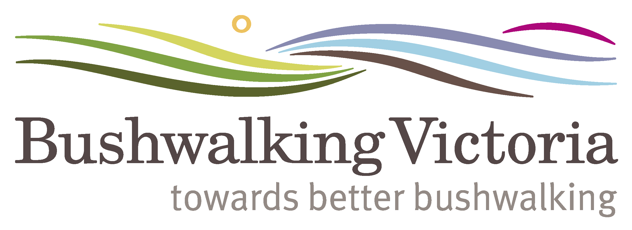 Bushwalking Vic logo with tagline 2 for websites